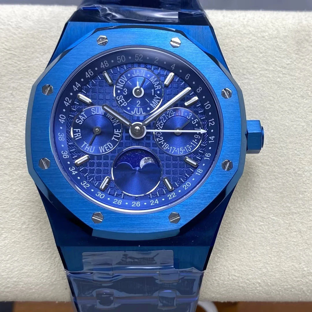 Klocka Victor (mekanisk herrklocka i lyxig design med multifunktioner)