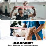 Gummiband träning – motståndsband för styrka, yoga & crossfit