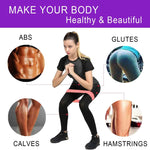 Gummiband träning – motståndsband för styrka, yoga & crossfit