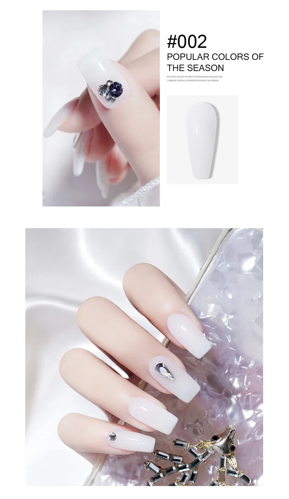 Poly Nail Gel Set – UV gel för nagelförlängning och manikyr