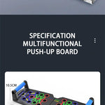 Push-up board set – multifunktionella armhävningshandtag, portabelt