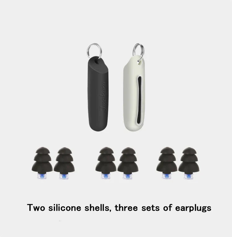 Sovproppar silikon – öronproppar mot snarkning & buller