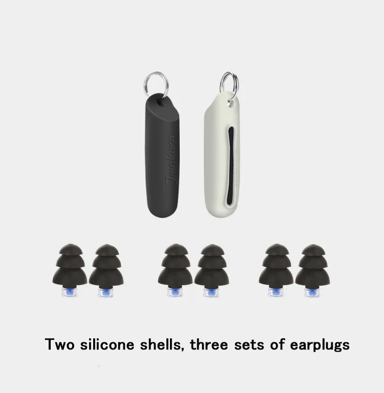 Sovproppar silikon – öronproppar mot snarkning & buller