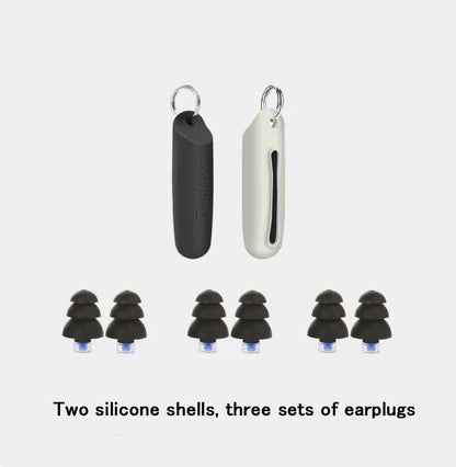 Sovproppar silikon – öronproppar mot snarkning & buller