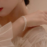 Armband Liv (dubbellager-armband med pärlor – enkel design)