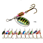 Skeddrag set – 16 st spinnare & wobblers för gädda