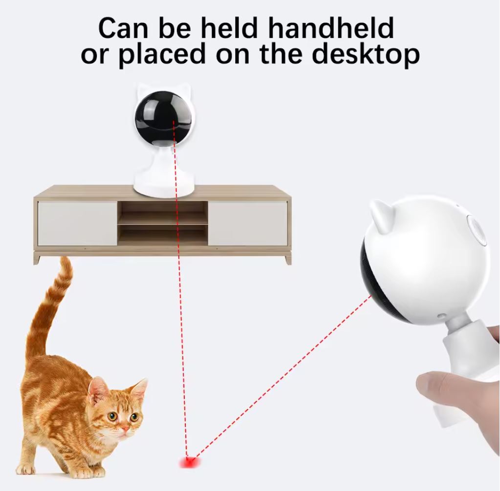 LaserLeken™ - USB-Uppladdningsbar Laserleksak för Katter