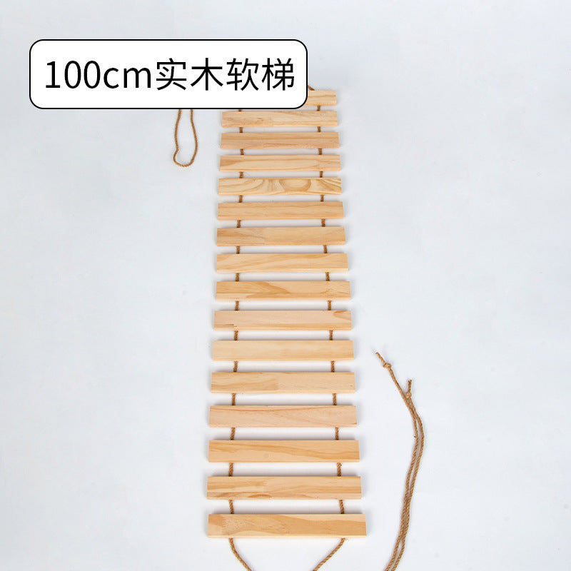 Väggmonterad Klätterställning™ – Kattställning i Massivt Trä