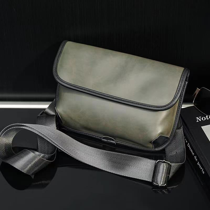 Ruudullinen Tiger Bag™ – Tyylikäs miesten laukku Oxford-materiaalista