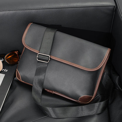 Ruudullinen Tiger Bag™ – Tyylikäs miesten laukku Oxford-materiaalista