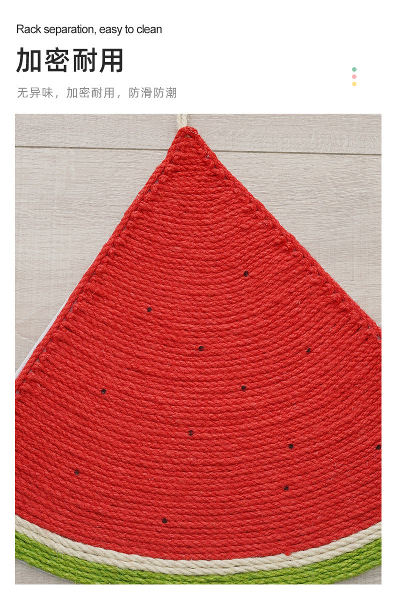 Vattenmelon™ – Kattleksak med Hampamattor