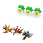 Automatisk Fågelleksak™ – Rotationsleksak med Ljud för Katter