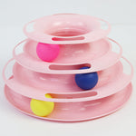 Kattspel Ramp™ – Trelagers Kattleksak med Spår