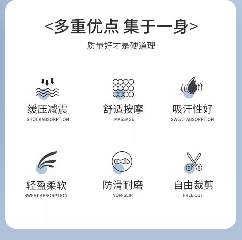 Sportinlägg sulor – stötdämpande & andningsbara skosulor