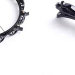 Non-slip hårband med klämma – snygg håraccessoar för vardag & fest