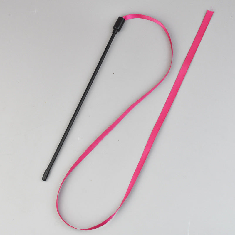 Färgglad Kattleksak™ – Dubbelsträngad Färgsticka för Katter