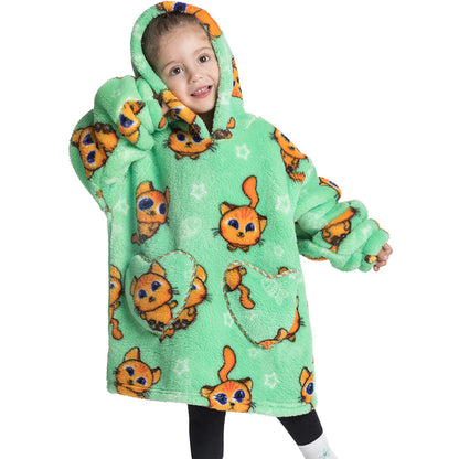 MysFiltHoodie™ – Oversized Hoodie med Filtfunktion
