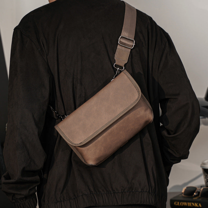 Checkered Tiger Bag™ – Stilig herreveske i Oxford-materiale