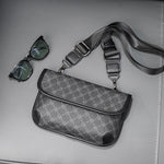 Checkered Tiger Bag™ – Stilig herreveske i Oxford-materiale