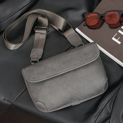 Ruudullinen Tiger Bag™ – Tyylikäs miesten laukku Oxford-materiaalista