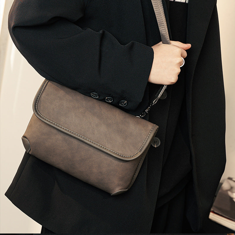 Ruudullinen Tiger Bag™ – Tyylikäs miesten laukku Oxford-materiaalista