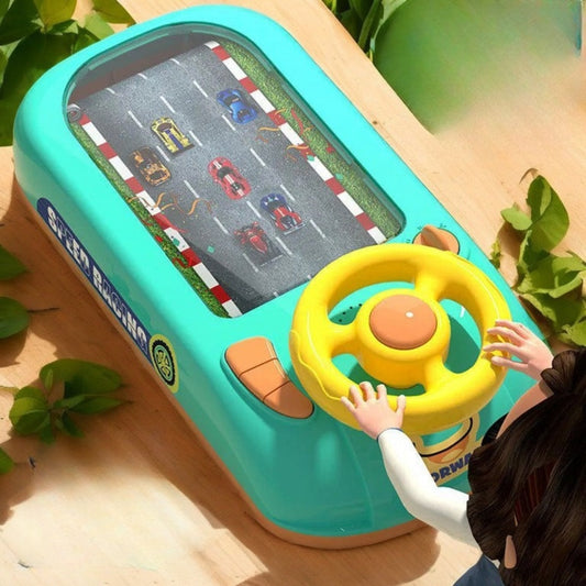 Bilspel för Barn – Körleksak med Ratt & Ljud