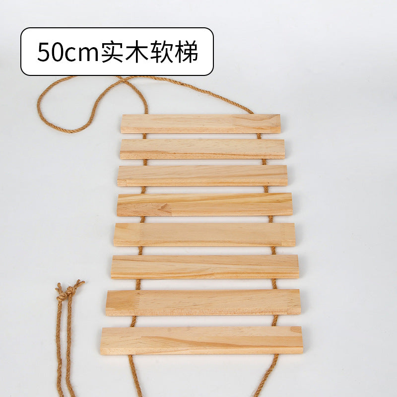 Väggmonterad Klätterställning™ – Kattställning i Massivt Trä