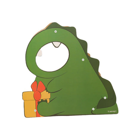 Dinosaurusmuotoinen kissan raapimalauta