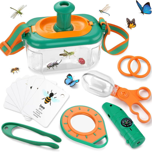 Äventyrsset för Barn – Insektslåda & Campingkit för Lek & Lärande