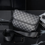 Checkered Tiger Bag™ – Stilig herreveske i Oxford-materiale