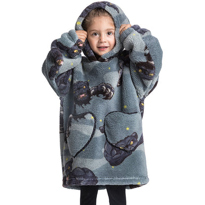 MysFiltHoodie™ – Oversized Hoodie med Filtfunktion