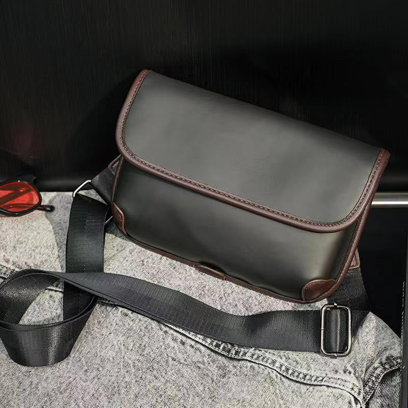 Ruudullinen Tiger Bag™ – Tyylikäs miesten laukku Oxford-materiaalista