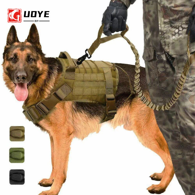 Tactical Dog Apparel™ – Talutushihna ja liivi ulkoiluun
