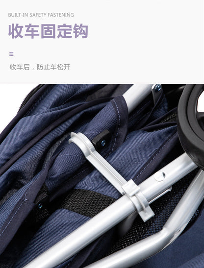 Hund- & kattvagn hopfällbar