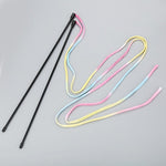 Färgglad Kattleksak™ – Dubbelsträngad Färgsticka för Katter