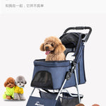 Hund- & kattvagn hopfällbar