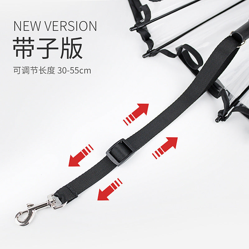 Transparent Djurparaply™ – Justerbart Regnskydd