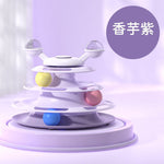 Kattspel Ramp™ – Trelagers Kattleksak med Spår