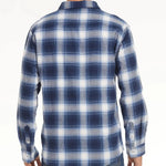 Oversize Herrskjorta – lätt jacka i bomull & flanell med fickor