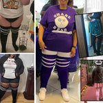 Långa Mjukstrumpor i Plus Size för Träning & Dans