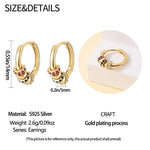 Eleganta örhängen – hoops med stjärnor, månar & pärlor