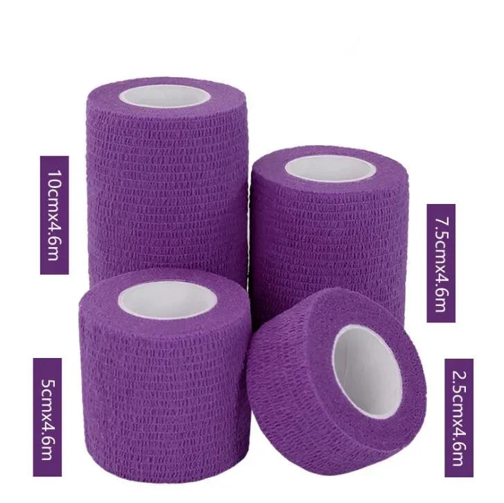 Självhäftande sporttejp – elastisk bandage för knä, finger & fotled