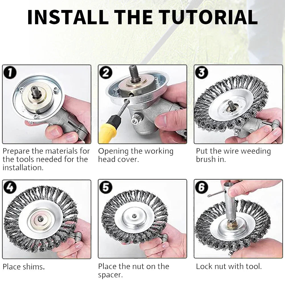 Ståltrimmer - Slitstark Design