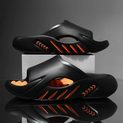 Herrsandaler – halkfria sommar-/badtofflor unisex