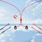 Silikon snöre för öronproppar – magnetisk hållare, antiglid