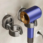 Hårfönhållare med sugpropp – utan borrning