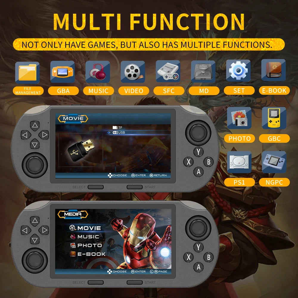 Varustadens Bärbara Spelkonsol