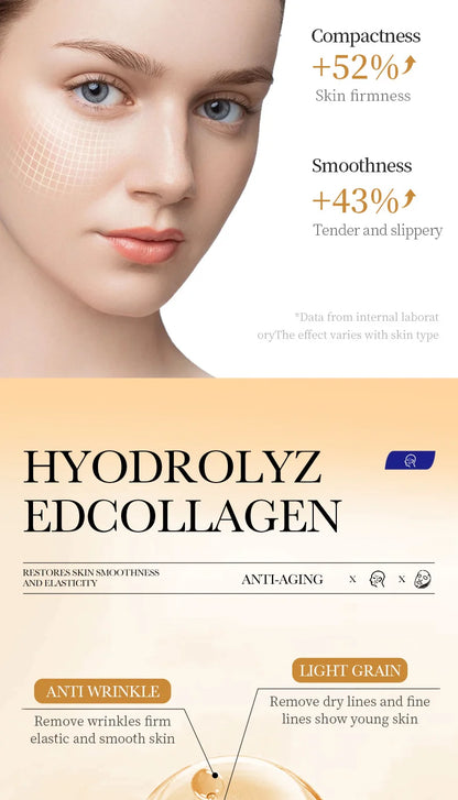 KollagenMask™ – 10-pack Anti-Åldrande Ansiktsmasker med Fukt & Lyster