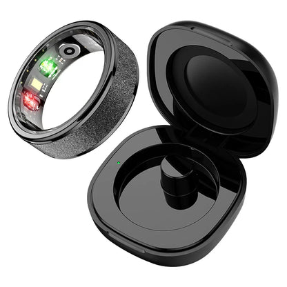 Smart ring – sömn & hälsomonitor med laddfodral