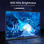 Extern bärbar enkel skärm till dator, spelkonsol, mobil eller laptop